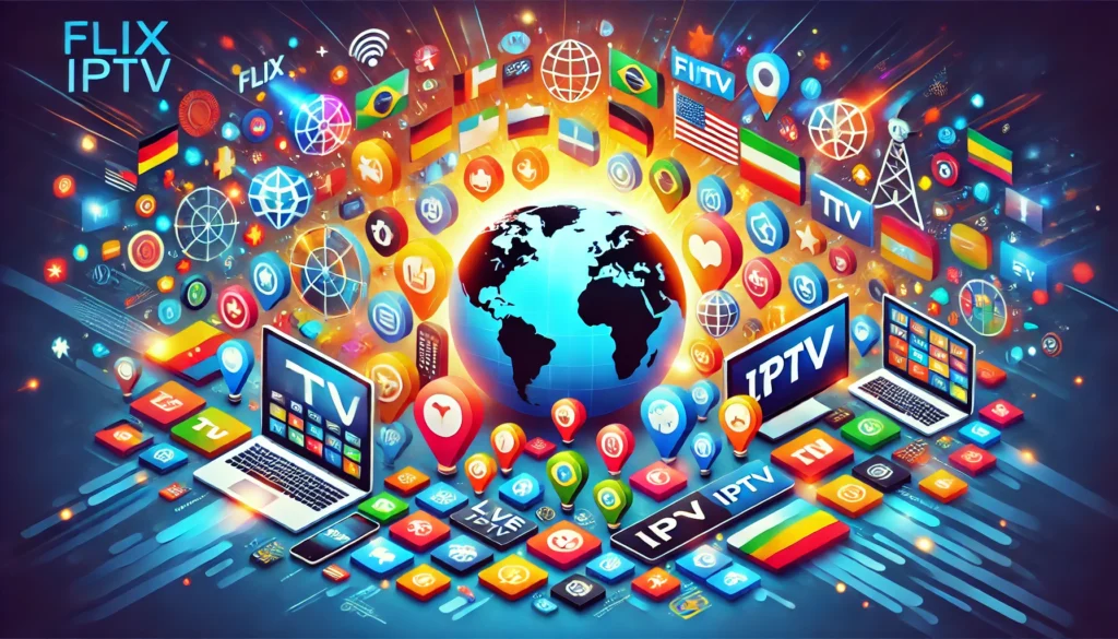 Flix IPTV – Globales IPTV-Streaming mit über 20.000 Live-Sendern aus Deutschland, USA, UK, Kanada und mehr. Kompatibel mit Smart-TVs, Mobilgeräten und Laptops.
